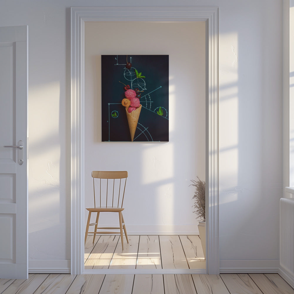 Sommerhausaufgaben | Leinwand