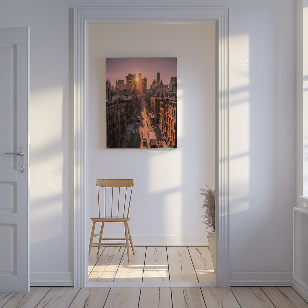 Die allsehende Sonne | Leinwand