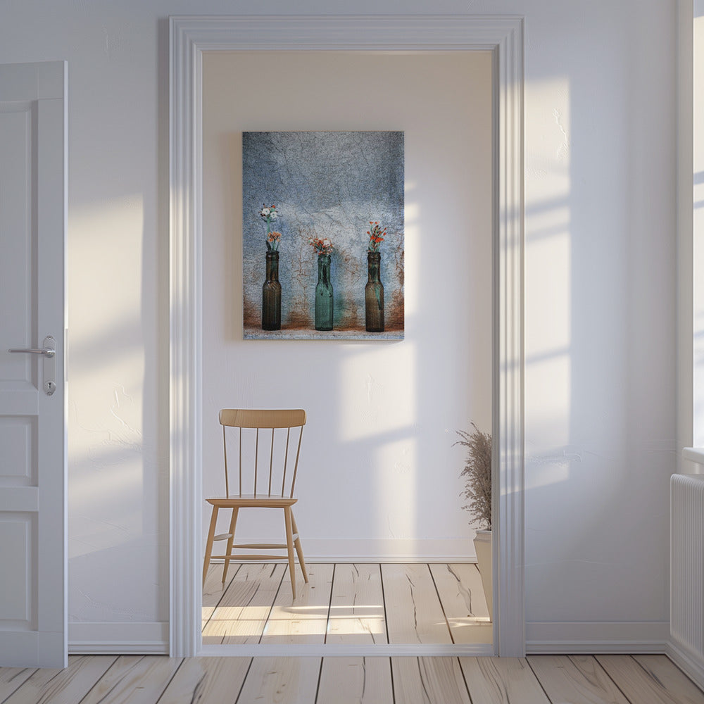 Schöne kleine Blumen | Leinwand