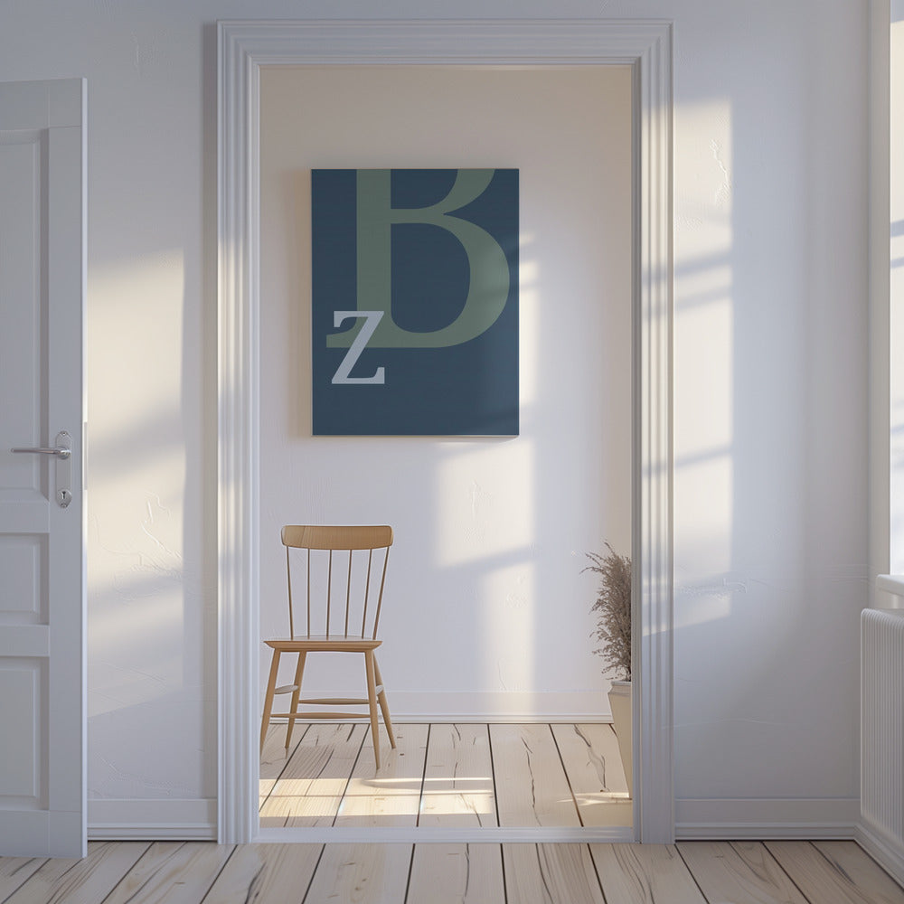 Buchstabe B | Leinwand