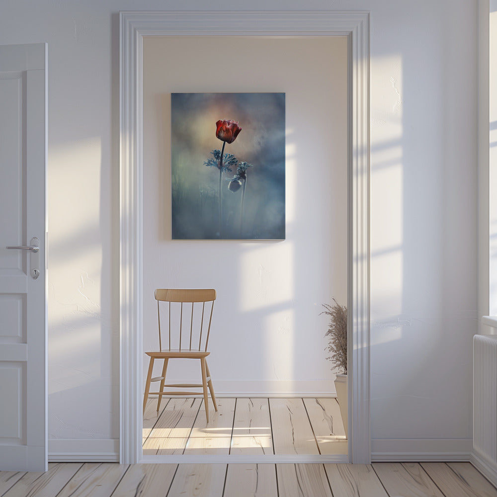 Wo Poesie und Erinnerungen bleiben | Leinwand