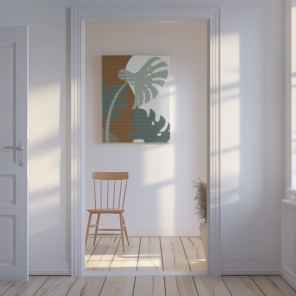 Monstera Cut Out 03 | Leinwand