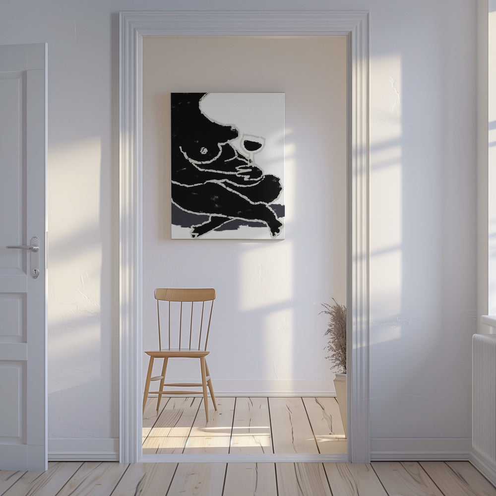 Eine Pause | Leinwand