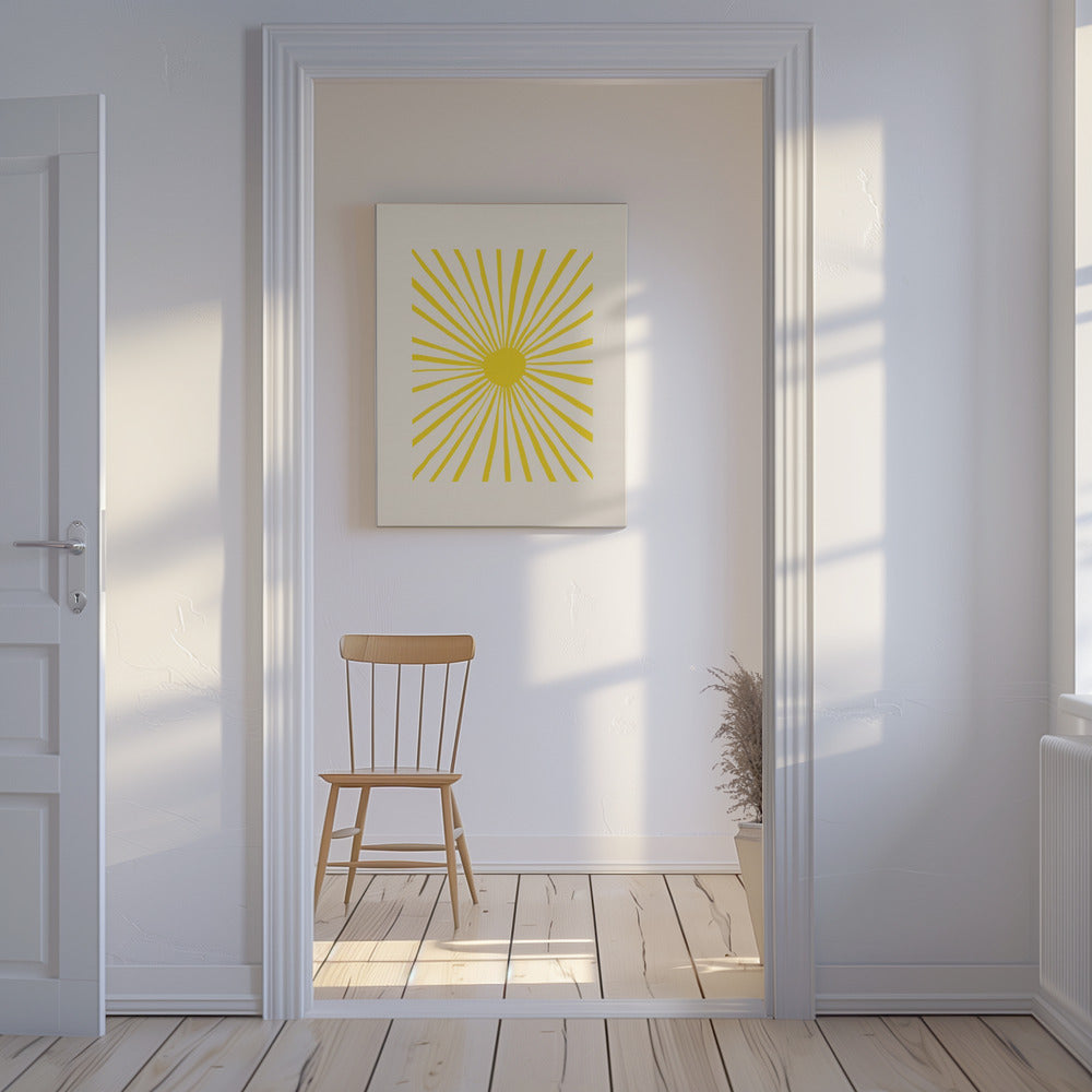 Die Sonne | Leinwand