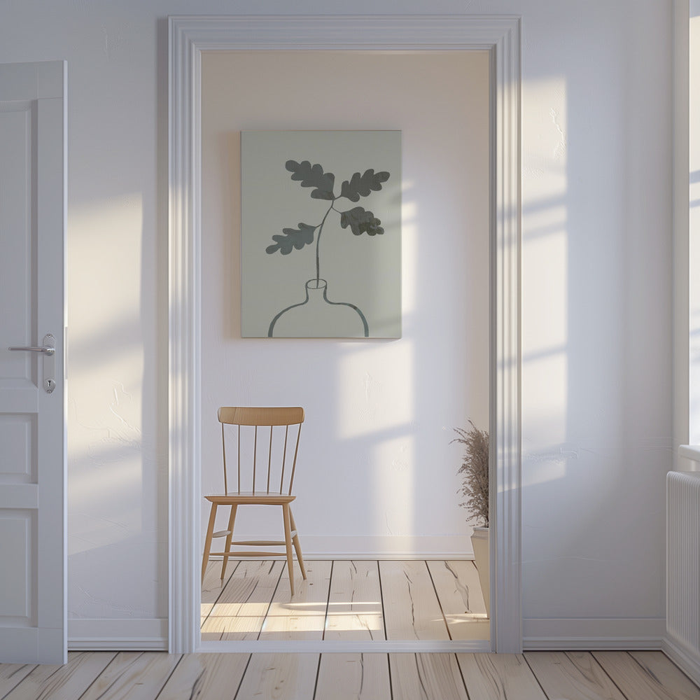 Green Oak Plant | Canvas