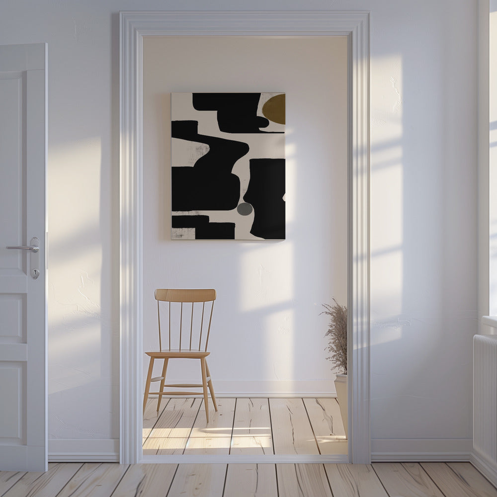 Kurven und Schatten | Leinwand