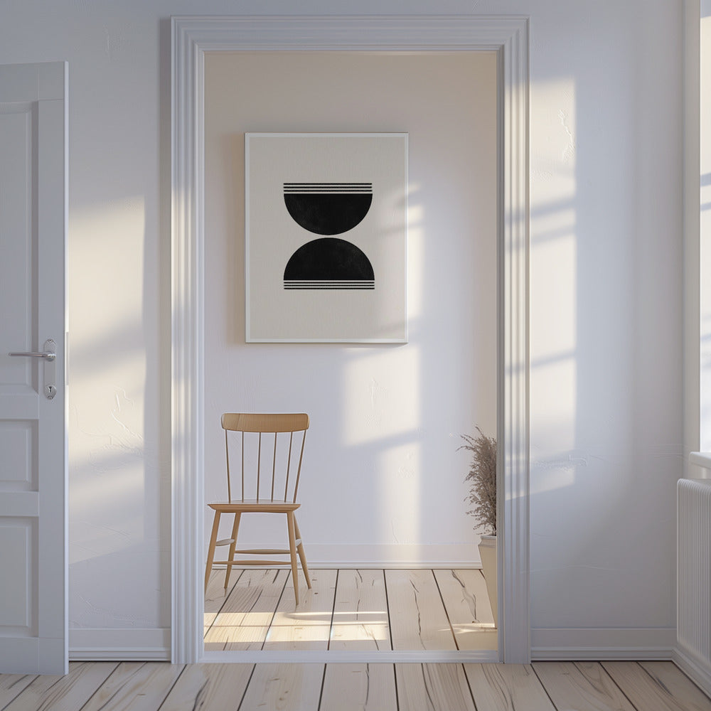 Symmetrische Echos | Leinwand