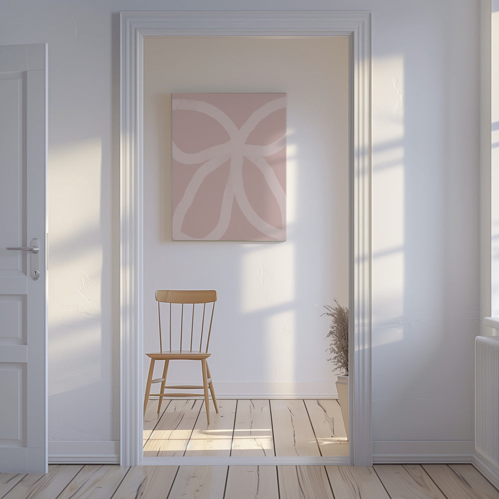 Abstrakter Schmetterling | Leinwand