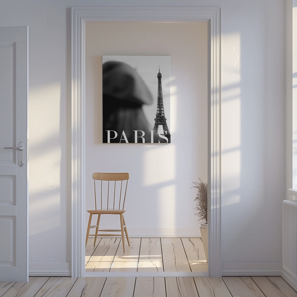 Paris Text 4 | Leinwand