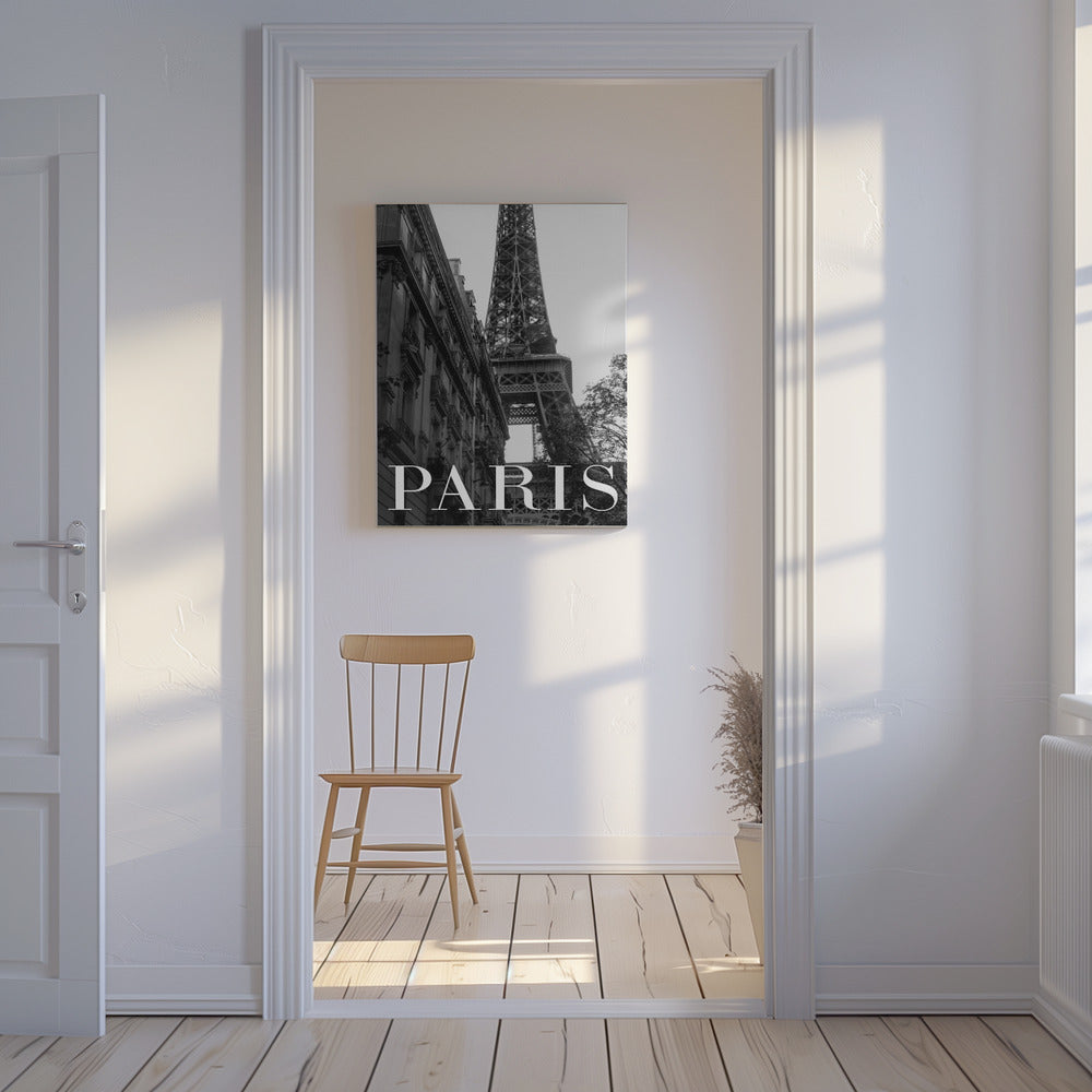 Paris Text 1 | Leinwand