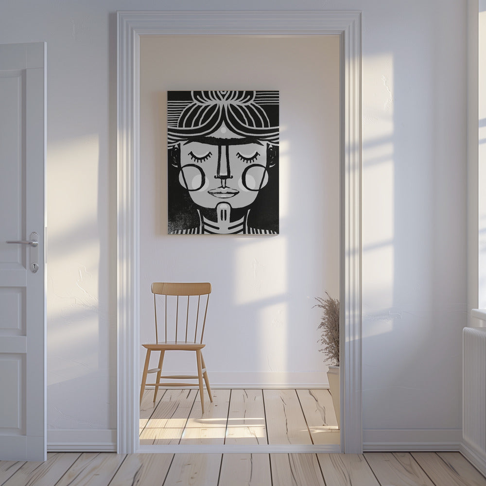 Symmetrische Gelassenheit | Leinwand