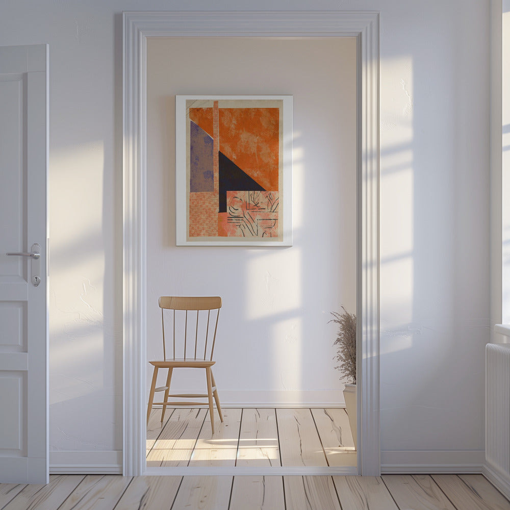 Geometrische Farbtöne | Leinwand