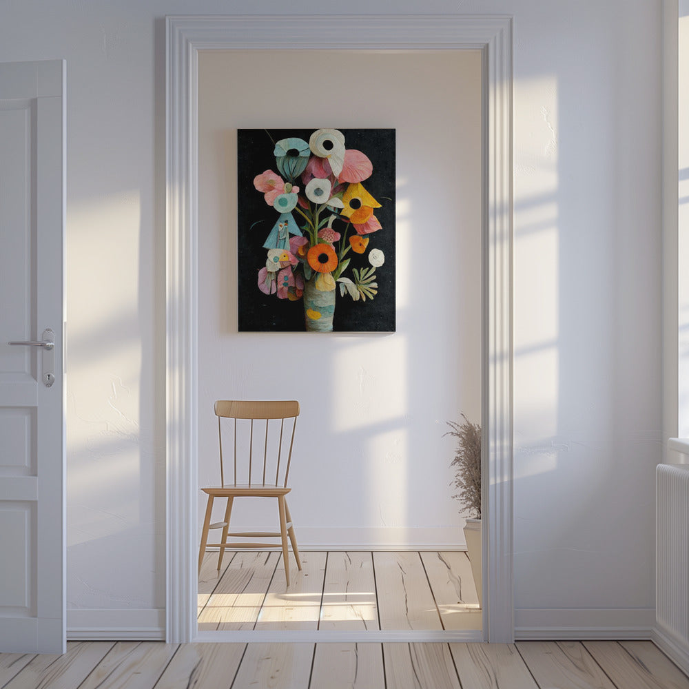 Florale Laune | Leinwand