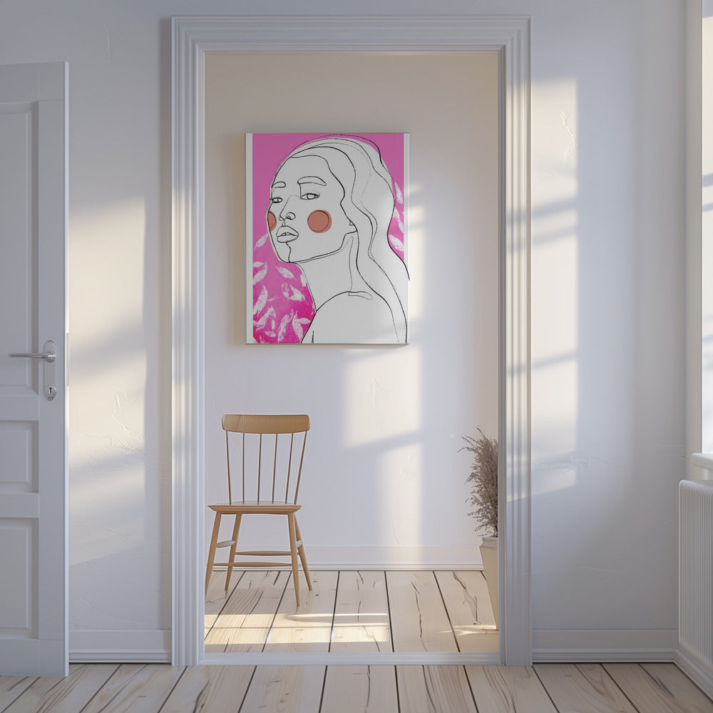Rosa Träumerei | Leinwand