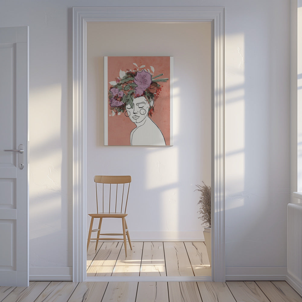 Florale Träumerei | Leinwand