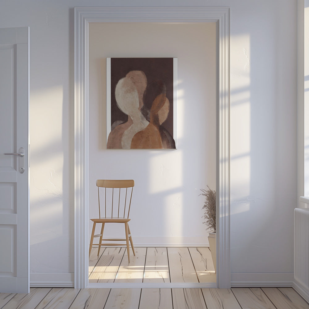 Mehrschichtige Schatten | Leinwand