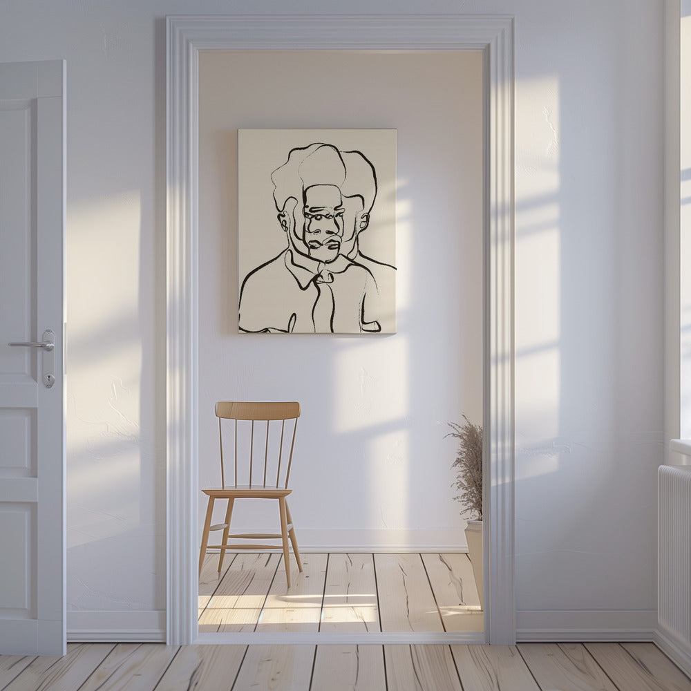 Geschichtete Reflexionen | Leinwand