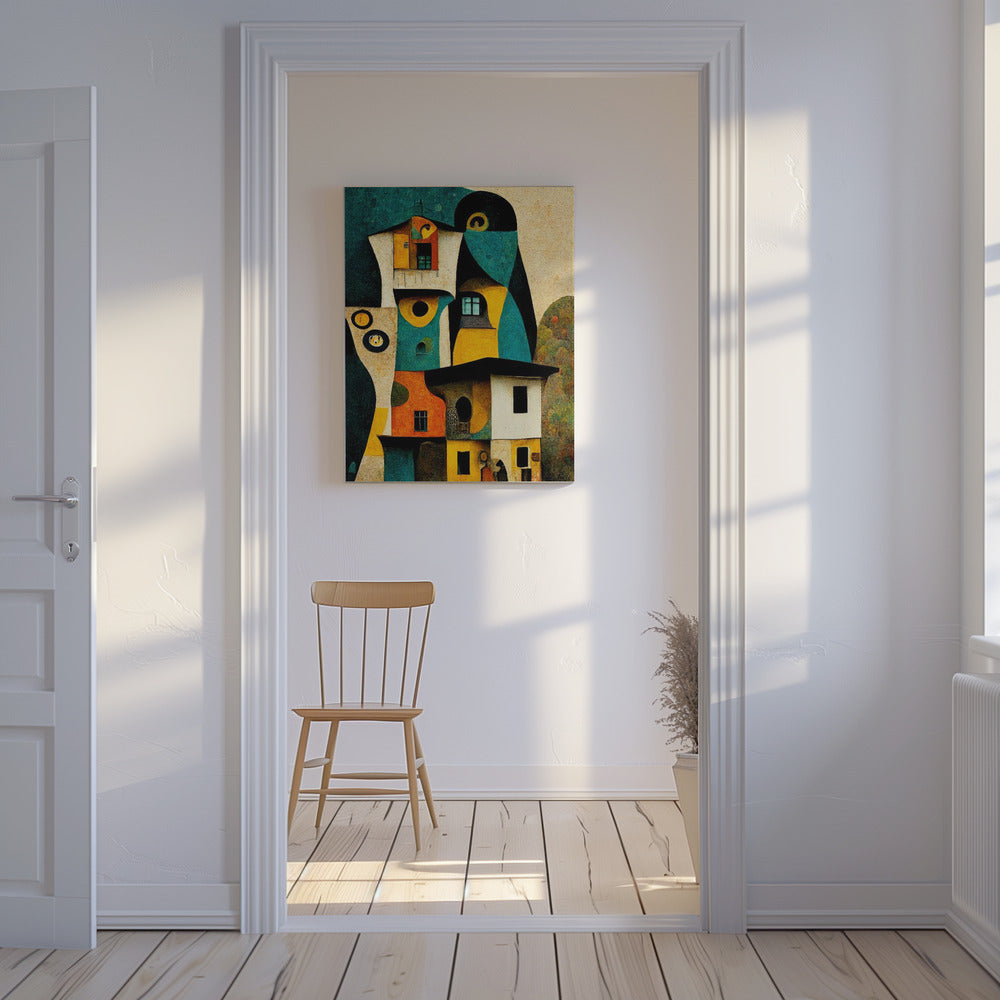 Whimsical Dwellings | Canvas