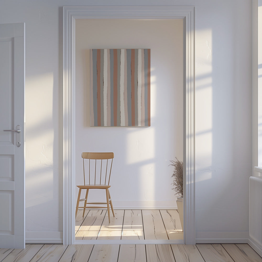 Earthy Stripes | Canvas