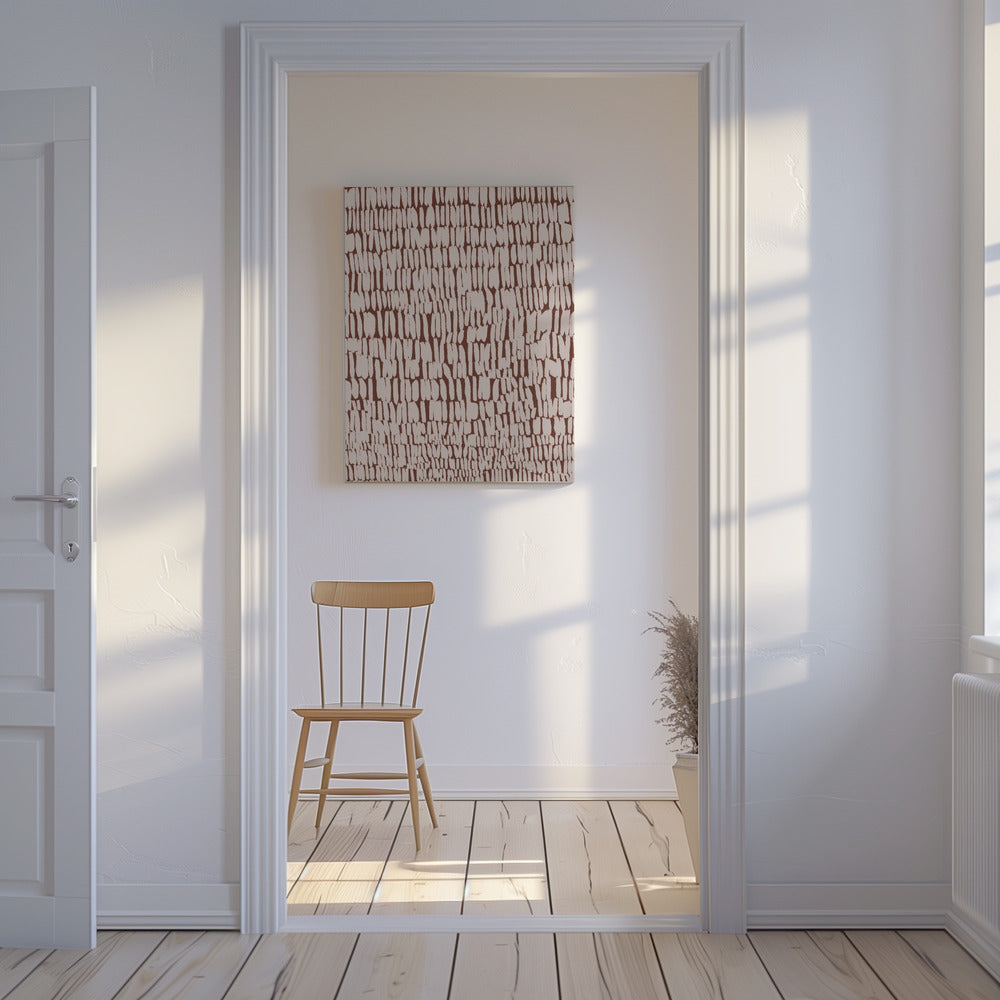 Rhythmische Echos | Leinwand