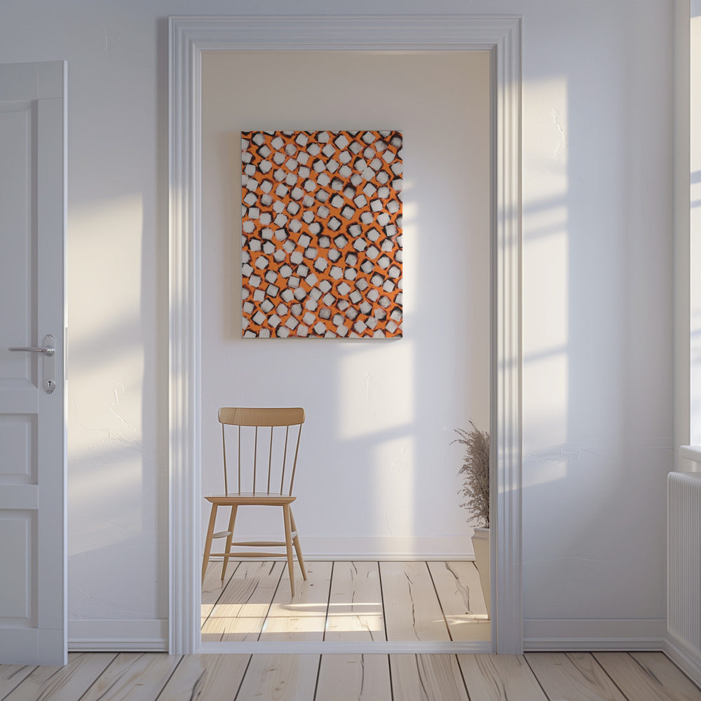 Lebendige Würfel | Leinwand