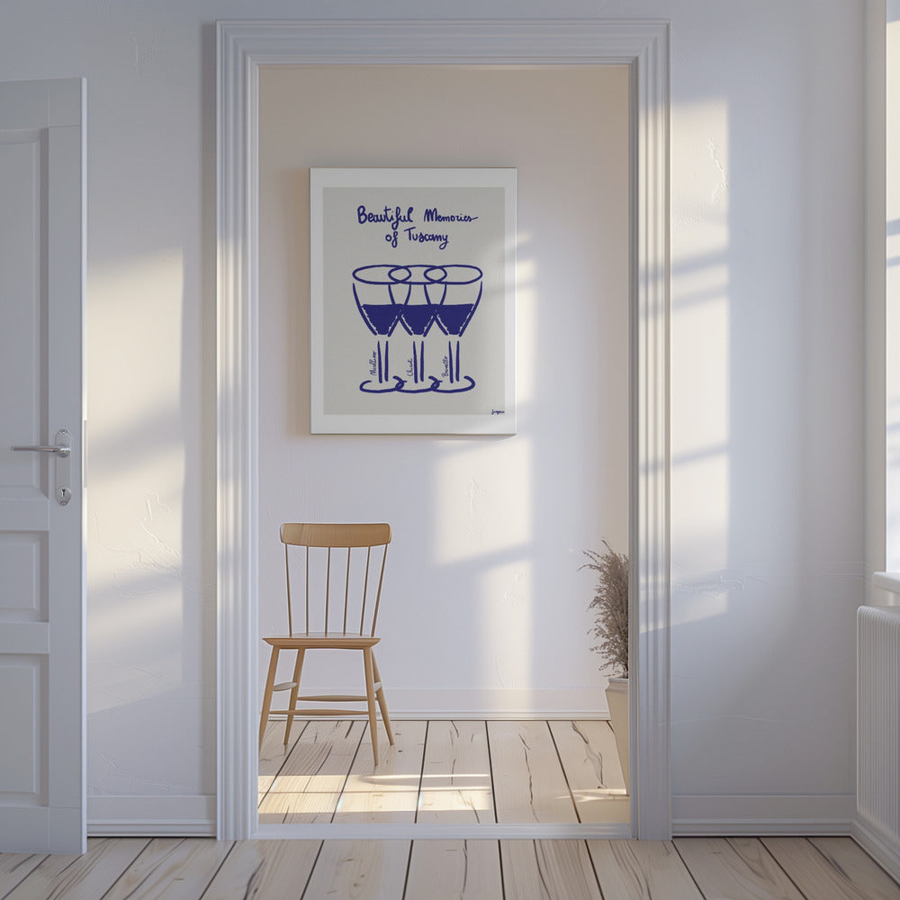 Il vino | Leinwand