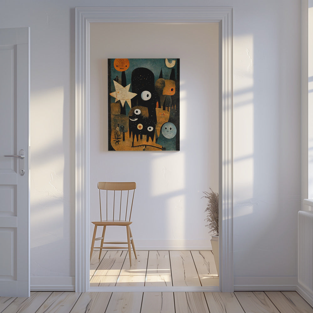 Celestial Creatures | Canvas