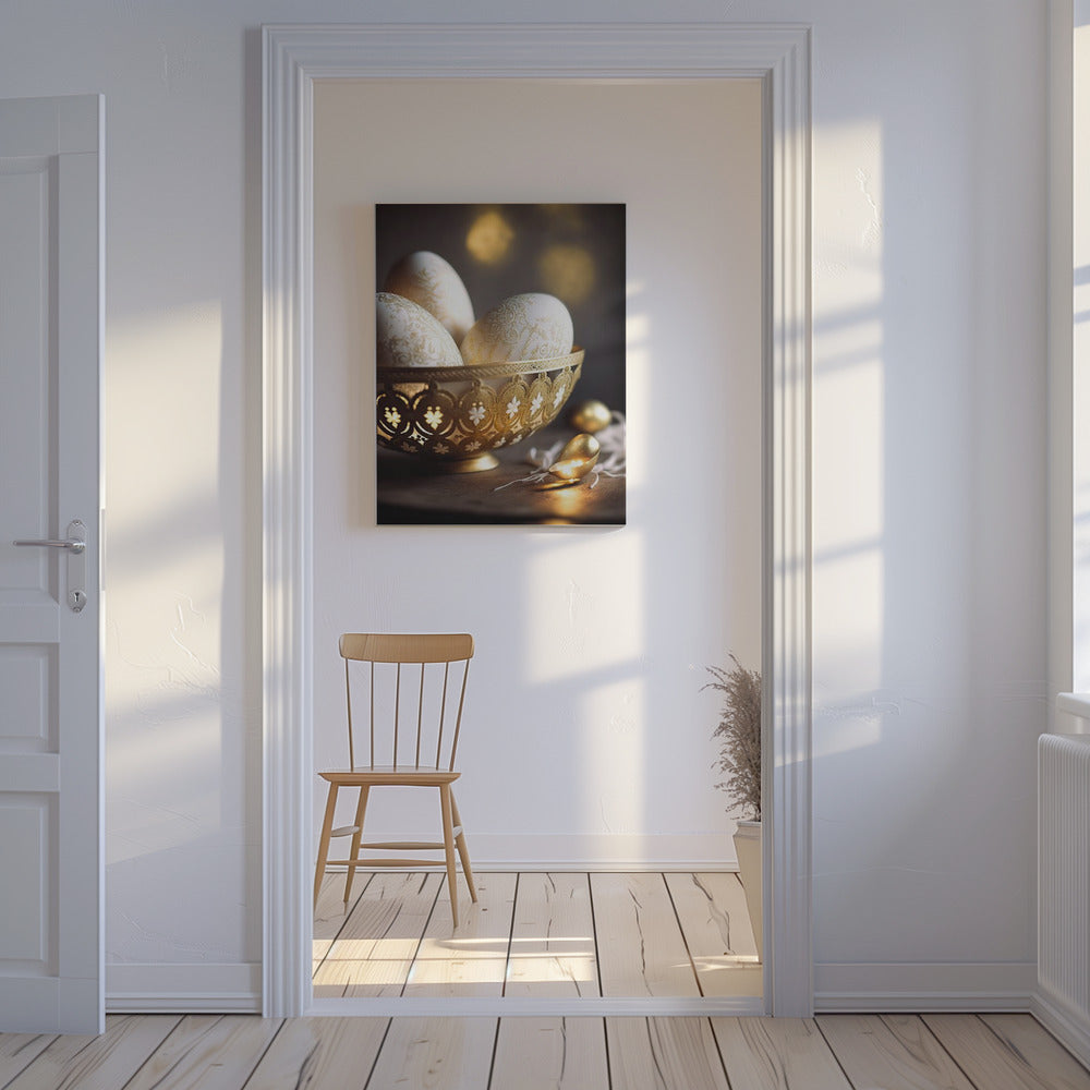 Goldene Eleganz | Leinwand