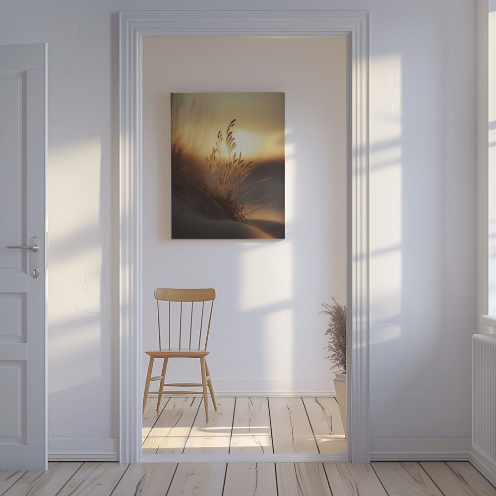 Goldenes Flüstern | Leinwand