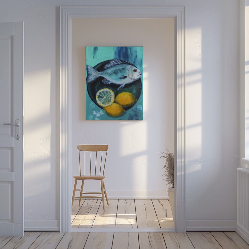 Ocean's Citrus Feast | Canvas