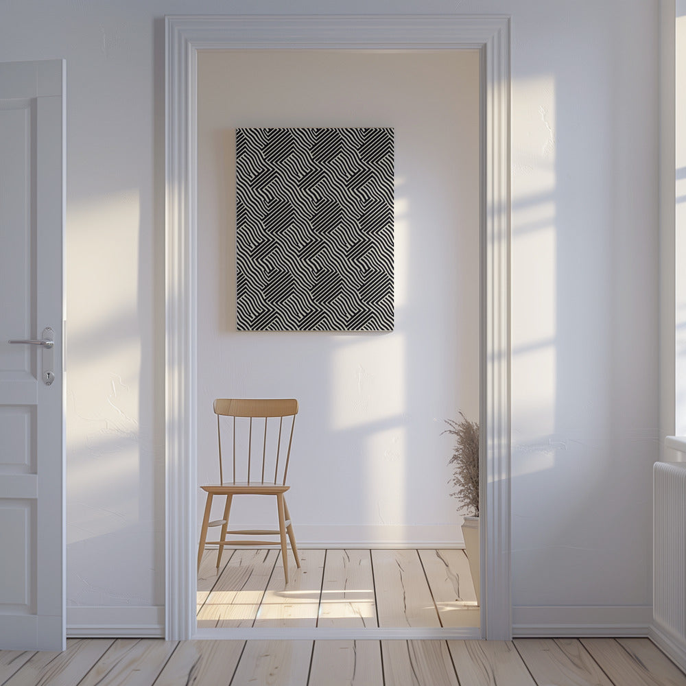 Wellen der Illusion | Leinwand