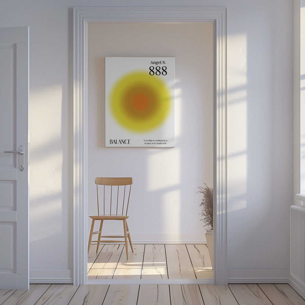 Engel Nummer 888 | Leinwand