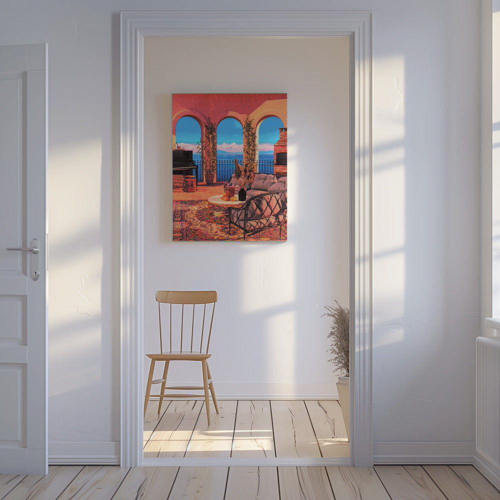 Klavierterrasse | Leinwand