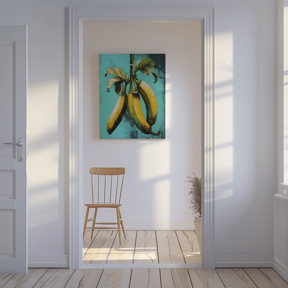 Bananen-Blues | Leinwand