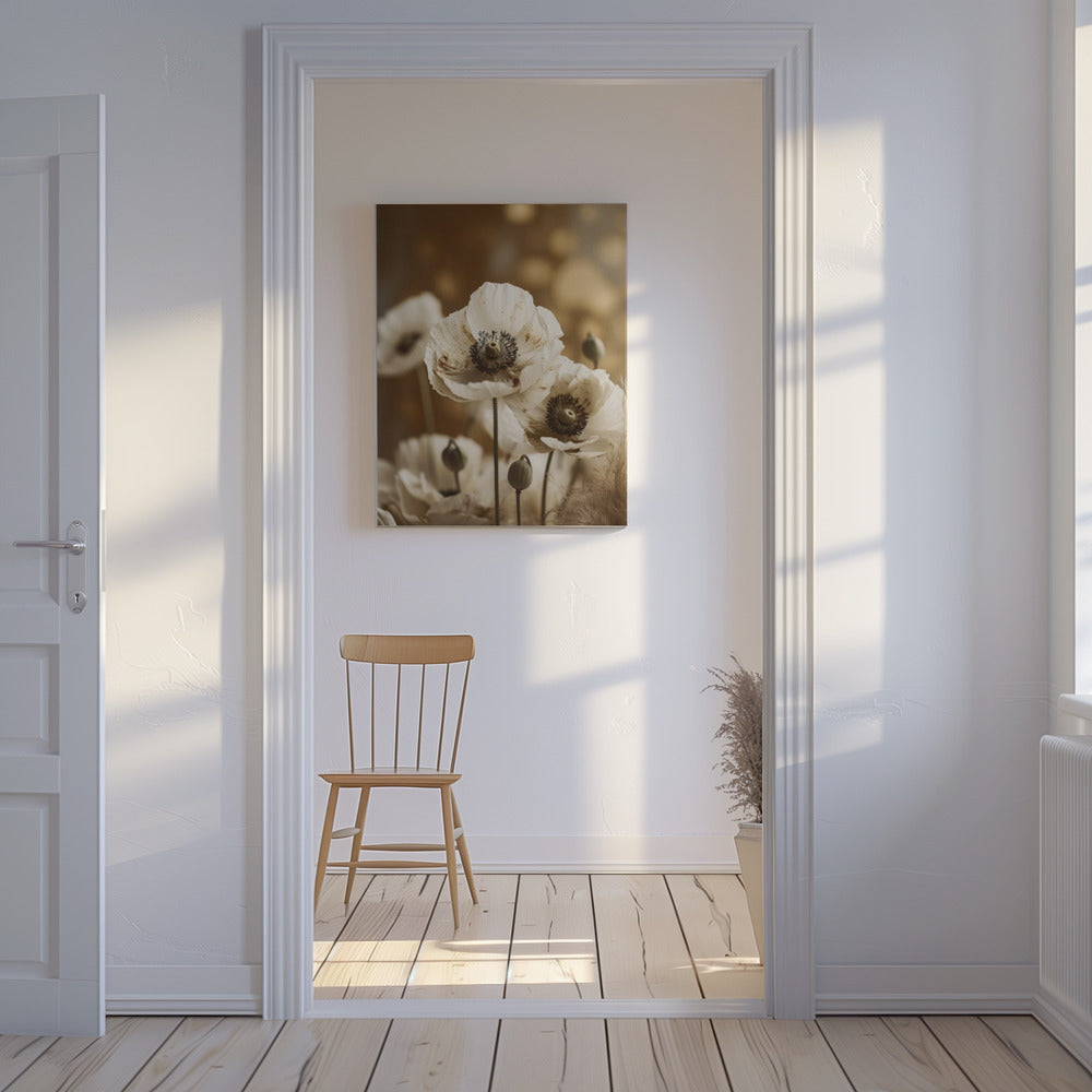 Flüsternde Blüten | Leinwand