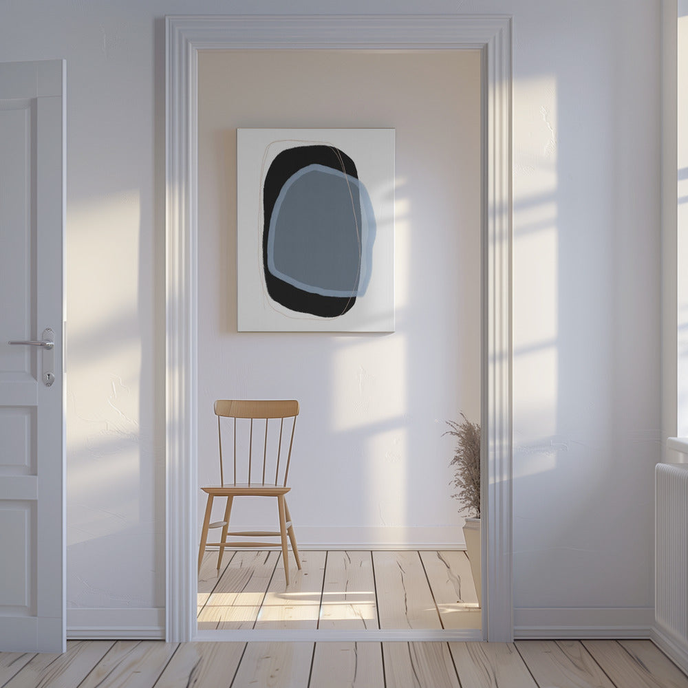 Schichten der Gelassenheit | Leinwand