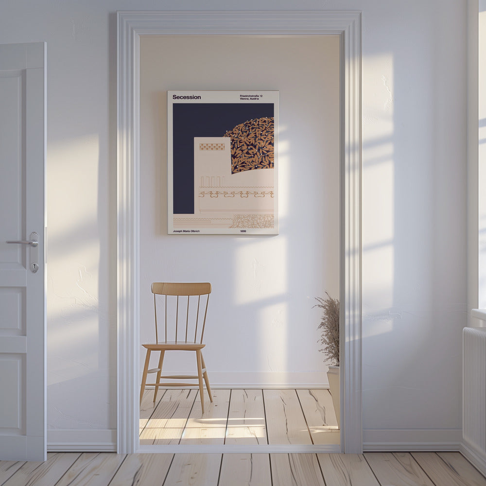 Secession Creme | Leinwand