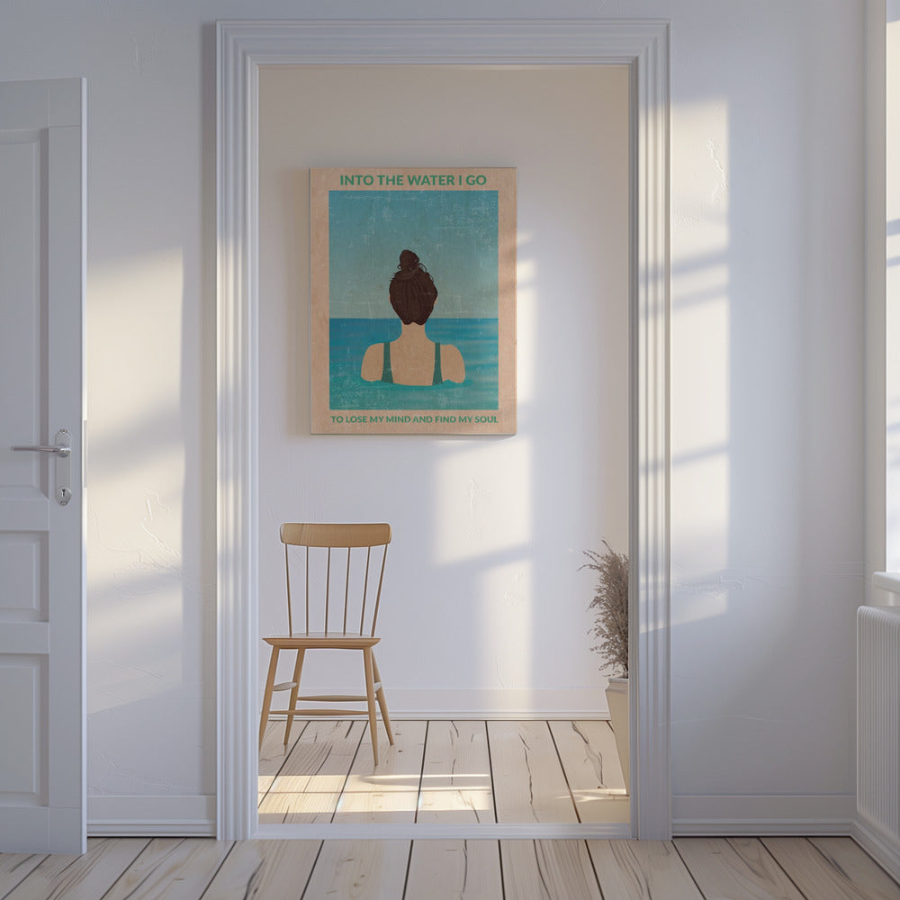 Into the Water Standard Wall Art | Canvas