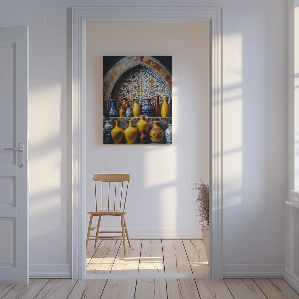 Vibrant Vessels | Canvas