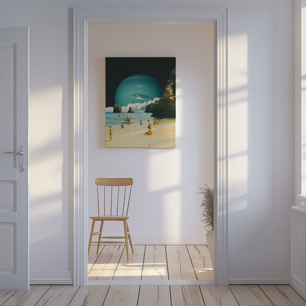 Weltraumstrand | Leinwand