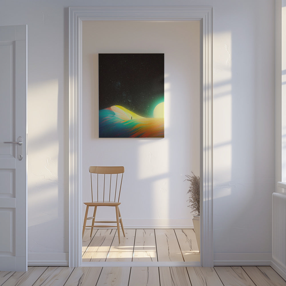 Die Quelle des Glücks | Leinwand