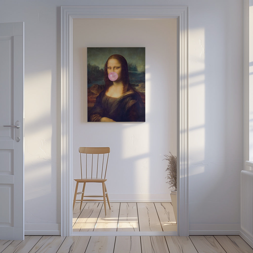 Mona Lisa Kaugummi | Leinwand