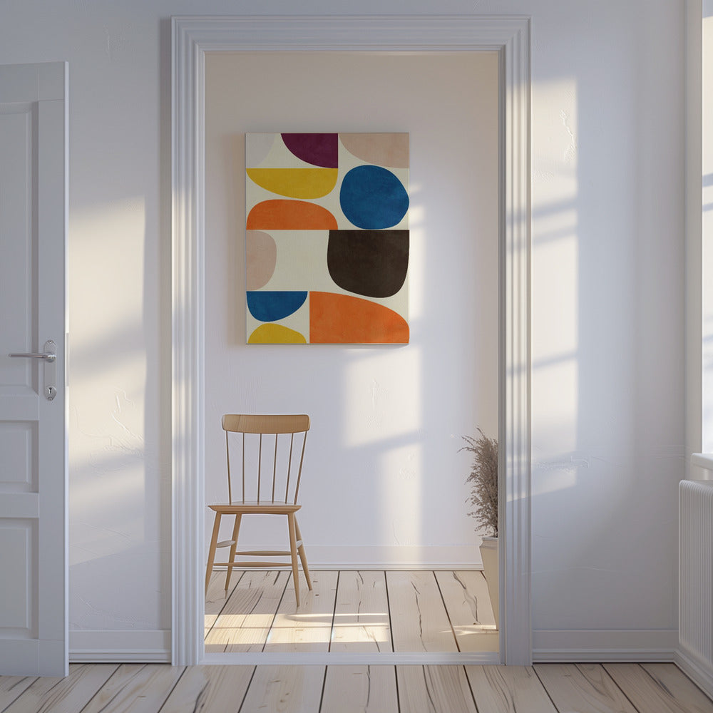 Vivid Bauhaus | Leinwand