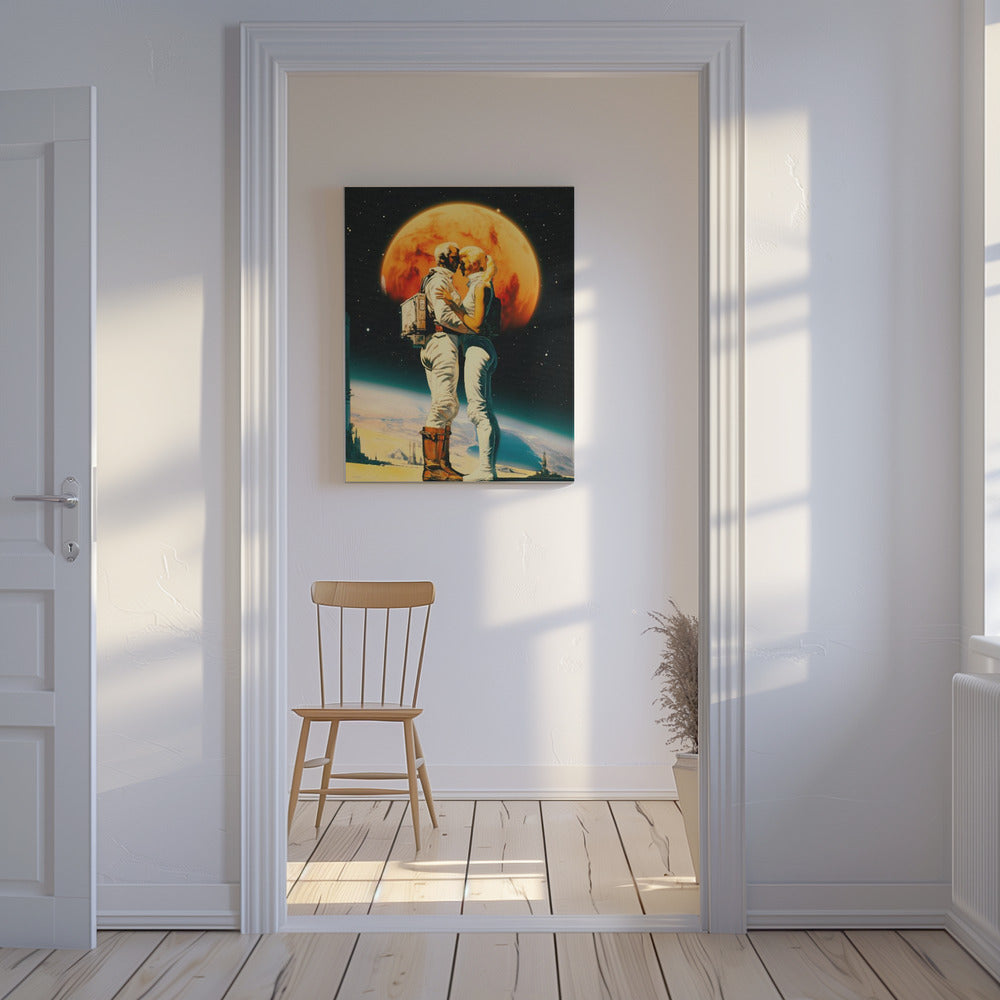 Intergalaktische Liebe | Leinwand