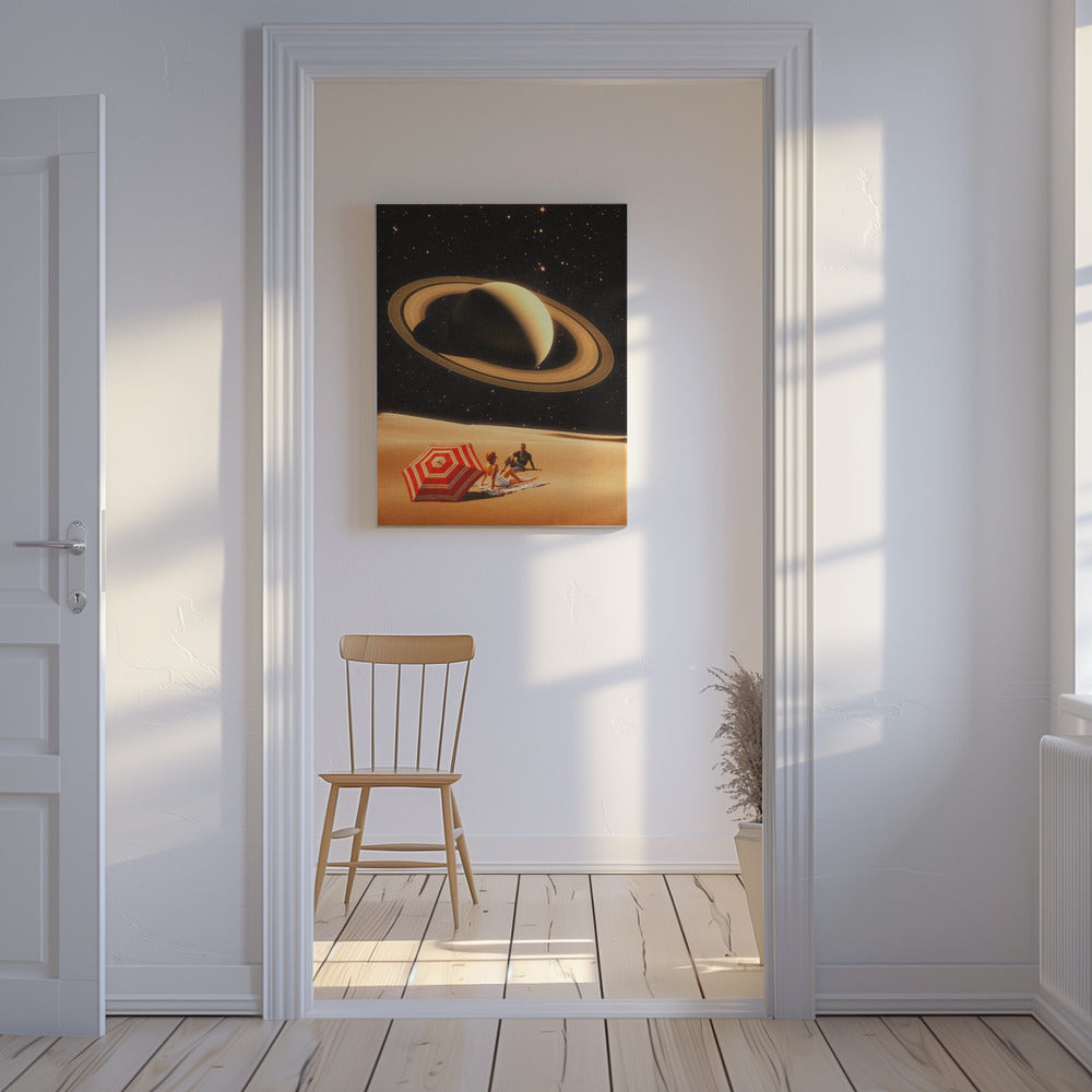 Weltraumdatum | Leinwand