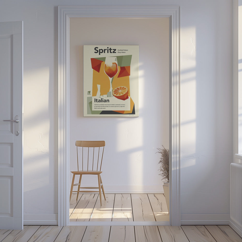 Aperol Spritz Druck | Leinwand