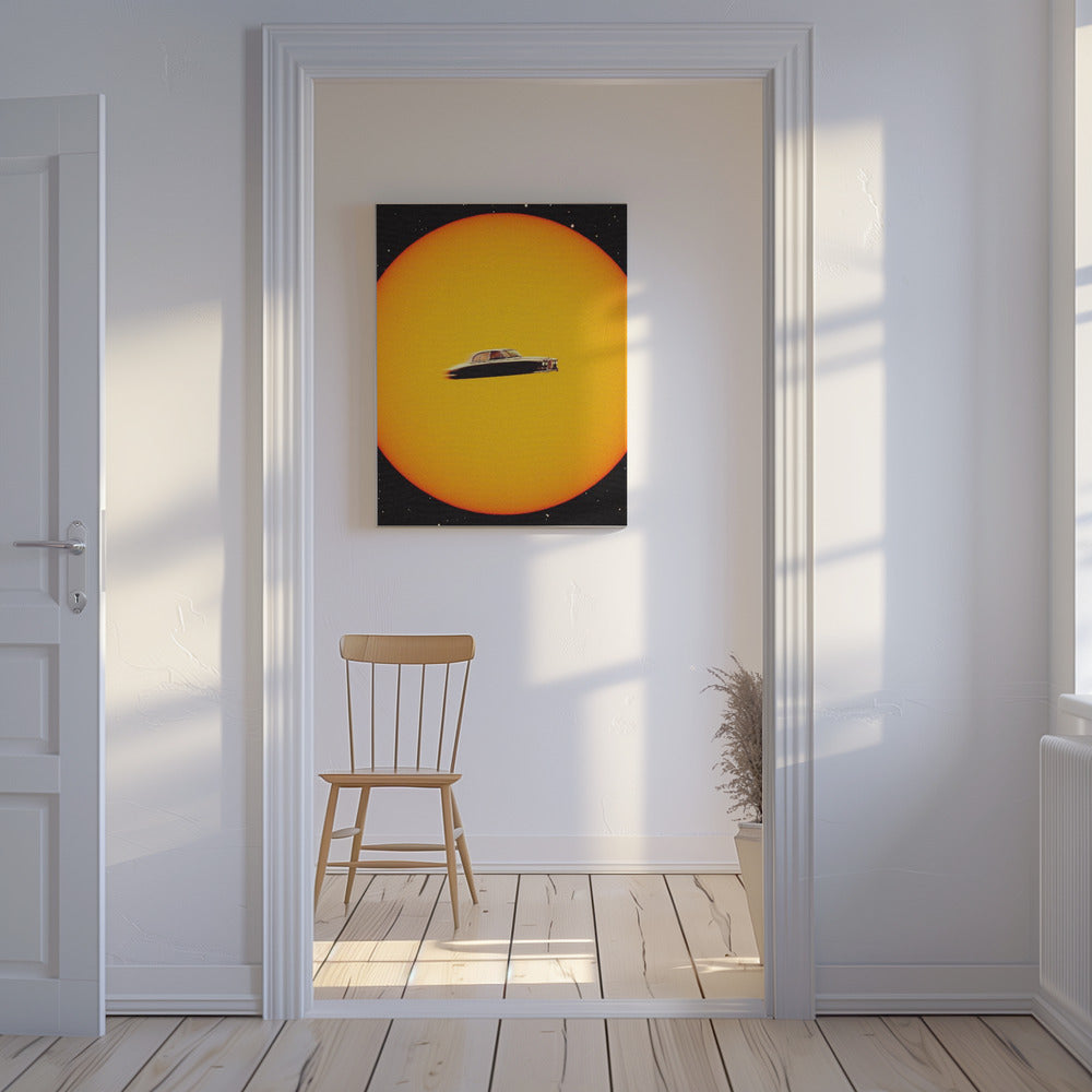 Weltraumjagd | Leinwand