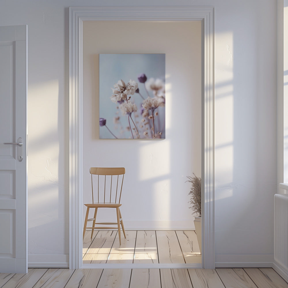 Flüsternde Blüten | Leinwand