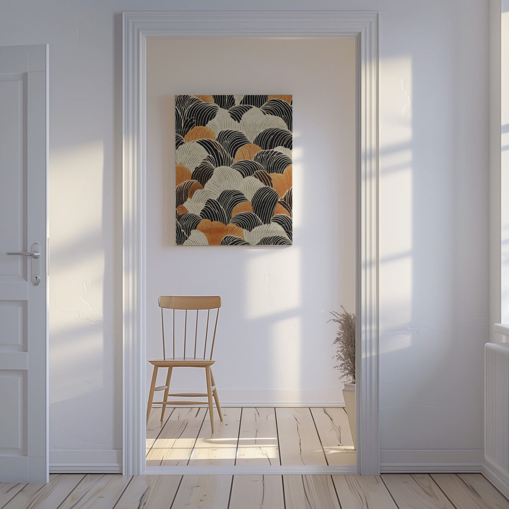 Flowing Wavescape | Canvas