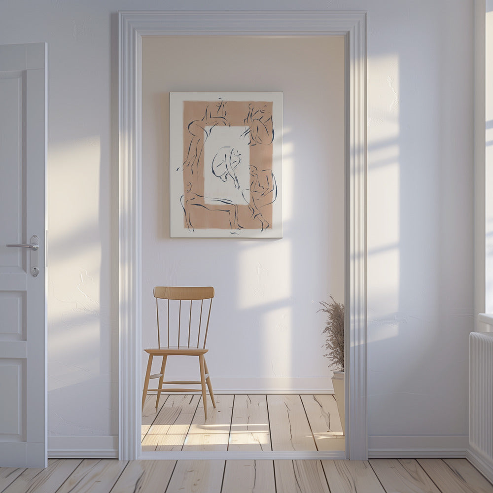 Schlage eine Pose | Leinwand